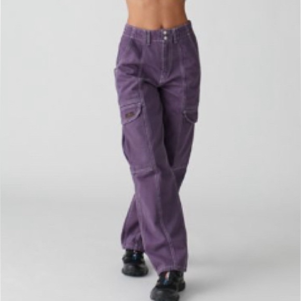 Urban Outfitters High Rise Purple Jeans